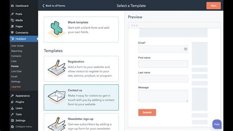 Hubspot Tutorials How To Build Your First Form On Hubspot For