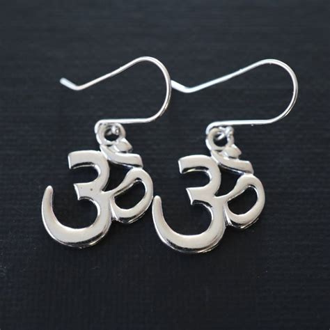 Om Earrings Etsy