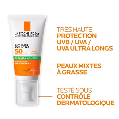 Acheter La Roche Posay Anthelios Uvmune 400 Gel Crème Oil Control Anti