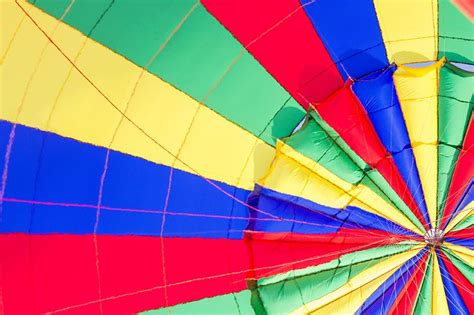 How Many Ropes Ballooning Air Balloon Abstract Artwork