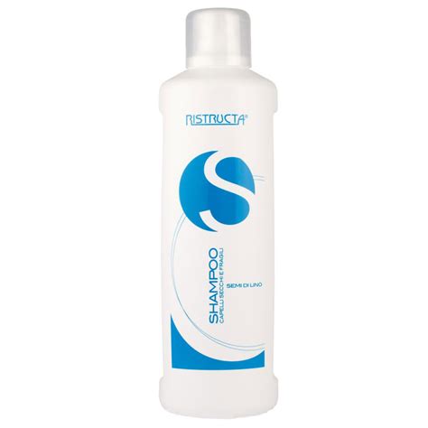 RISTRUCTA SHAMPOO Capelli Secchi E Fragili SEMI DI LINO 1000ml