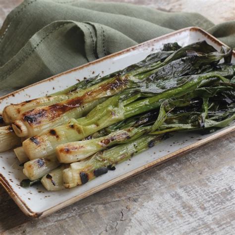 Grilled Green Onions