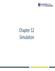 Chapter Simulation Pdf Chapter Simulation Simulation