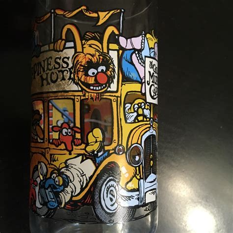1981 Happiness Hotel Glass The Great Muppet Glass Caper Etsy