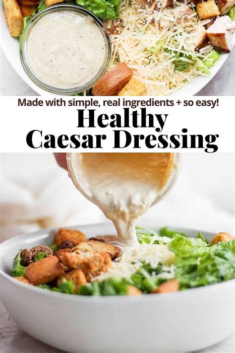 Healthy Caesar Dressing Artofit