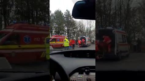 FOTO VIDEO Accident cu şase victime pe drumul Poienii la Belvedere