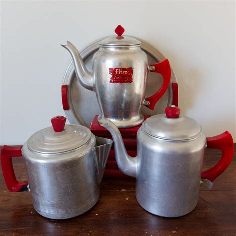 My Favourite Vintage Aluminum Coffee Pot Collection Mix Measure Make