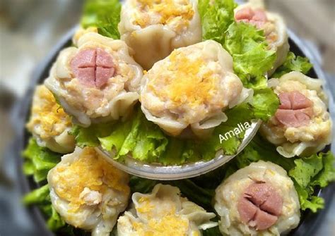 Resep Dimsum Ayam Udang Dimsum Ulang Tahun Oleh Amalia Cookpad