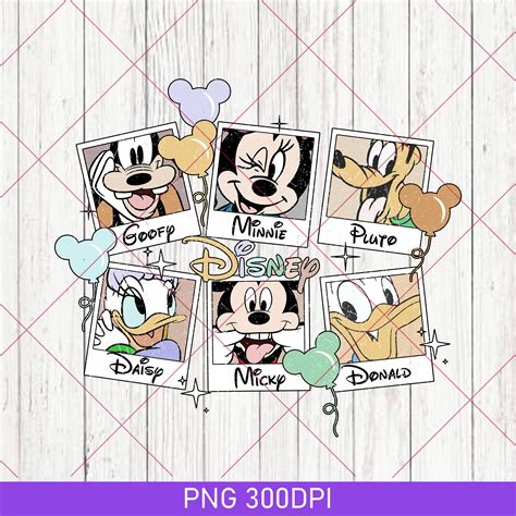 Mickey And Friends Png Minnie Donald Daisy Goofy Pluto Vin Inspire Uplift