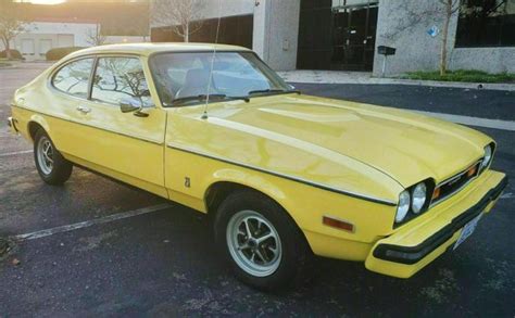 46k Mile 1976 Mercury Capri Ii Barn Finds