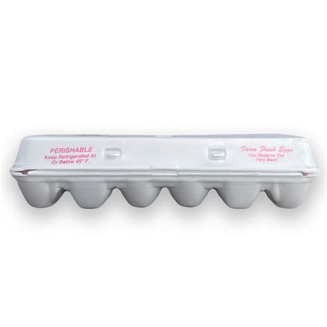 White Styrofoam Egg Carton | Recyclable Foam Egg Carton – EggCartons.Com