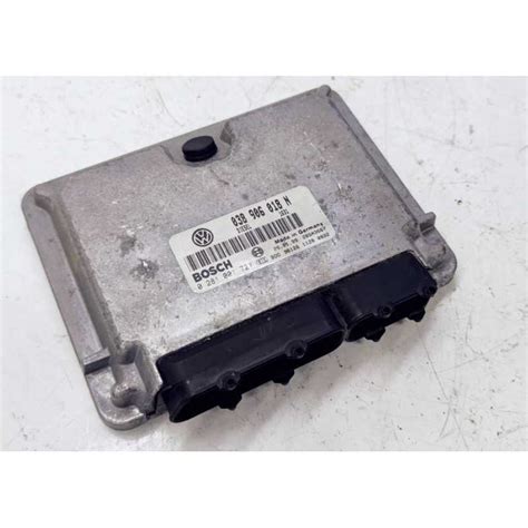 Engine Control Unit Ecu Motor VW PASSAT B5 038906018N Bosch 0281001727