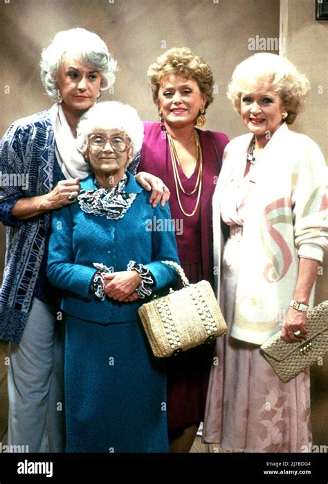 The Golden Girls Estelle Getty Rue Mclanahan Betty White And Bea