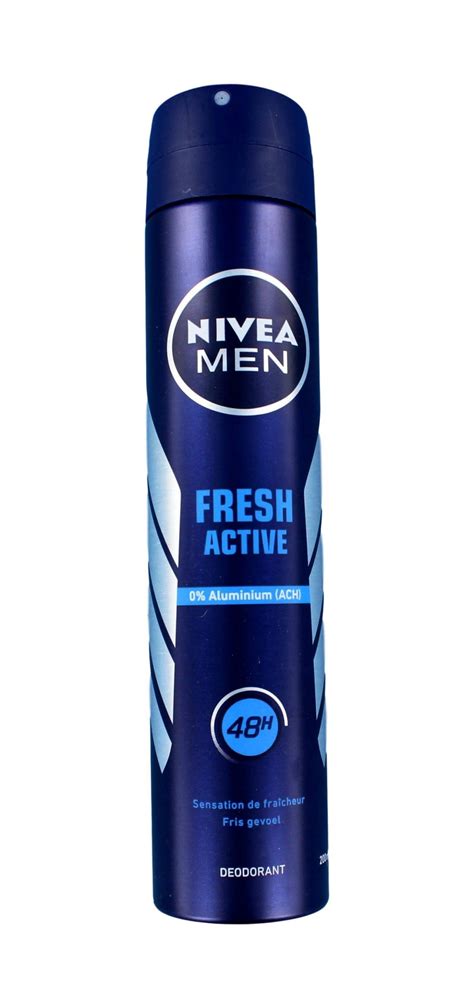 Nivea Men Deodorant Spray Fresh Active 200 Ml Nu 42 Korting