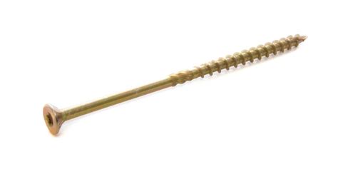 Саморез усиленный по дереву TORX30 6.0x100, потай, желтый цинк купить в ...