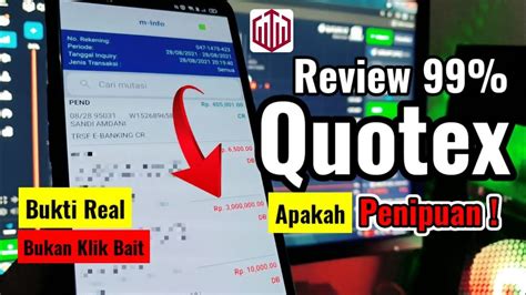 Review Quotex Apakah Quotex Dan Afiliasinya Penipuan Aman