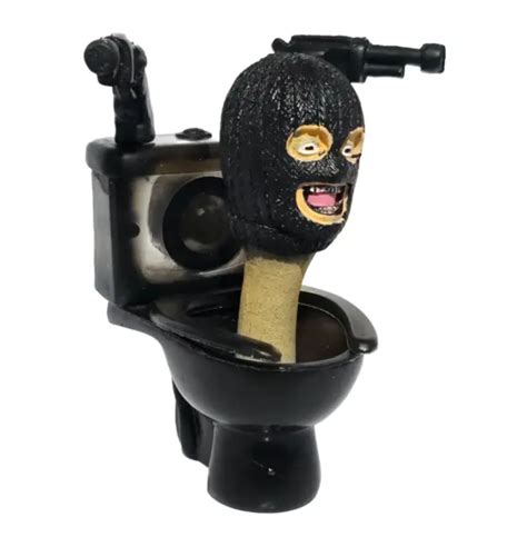 Action Figure Toy Mexican Wc Skibidi Toilet Police Eur Picclick Fr