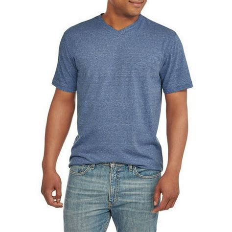 Faded Glory Mens Solid Color V Neck Tee