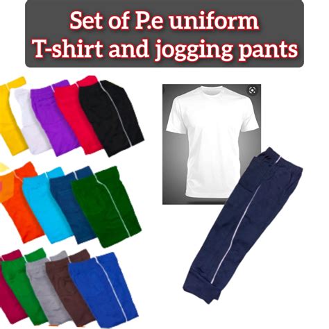 P E Uniform For School Deped School Pe Uniform T Shirt And Jogging