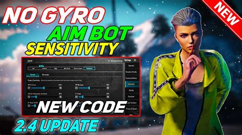 The Best Sensitivity Settings For Non Gyroscope Players PUBG MOBILE