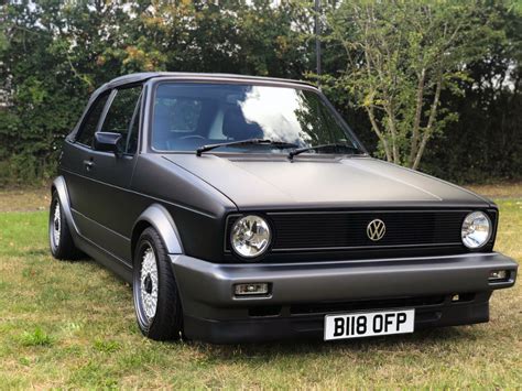 1985 Volkswagen MK 1 Golf GTI Cabriolet For Sale Car And Classic