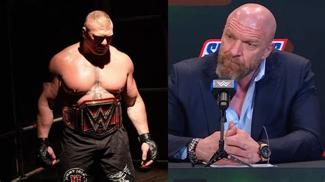 Triple H Gives Massive Brock Lesnar Update