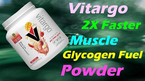 Vitargo Complex Carbohydrate Powder 2x Faster Muscle Fuel Pre Workout Post Workout Recovery