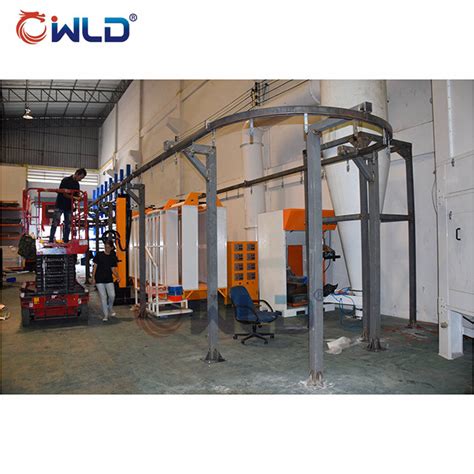 Powder Coating Line Electrostatic Coating Metal Powder Painting Coating