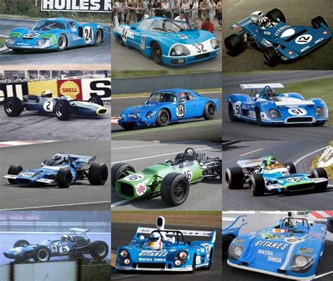 Find the Matra Racing Cars Quiz - By alvir28