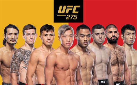 UFC 275 Prelims Full Results And Highlights