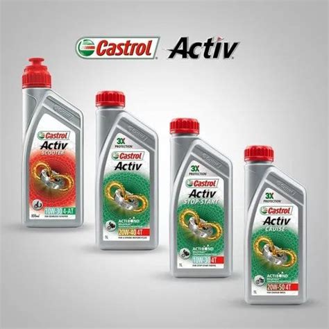 Light Vehicle Castrol Activ W Petrol Engine Oil L Grade Sl At