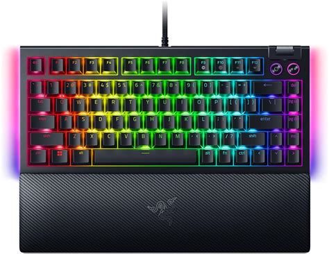 Razer BlackWidow V4 75 Mechanical Gaming Keyboard Hot Swappable