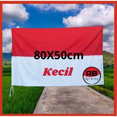 Jual Bendera Merah Putih Murah Berbagai Ukuran Kecil X Sedang X