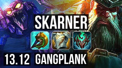 SKARNER Vs GP TOP 5 8M Mastery Rank 5 Skarner 6 1 8 1800 Games