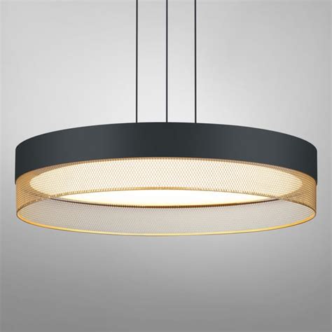 Hell Mesh Led Pendelleuchte Mit Dimmer Bernstein Reuter