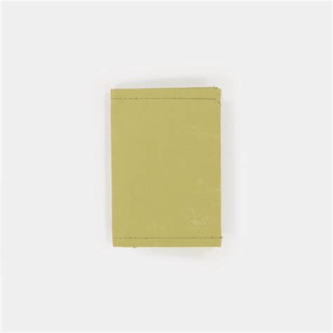 Olive Paper Wallet Handcrafted By Wren Sustainable Design