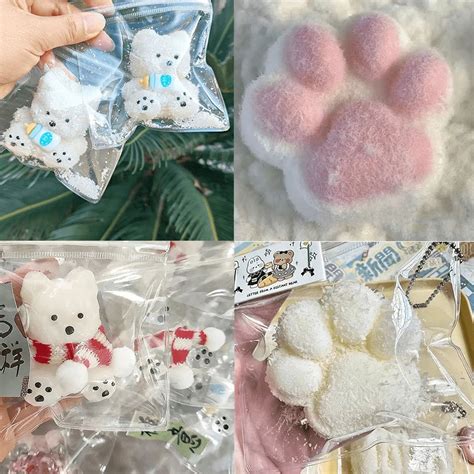 Cute Cartoon Bear Squeezy Stress Relief Toyextra Soft Squishy Feeling