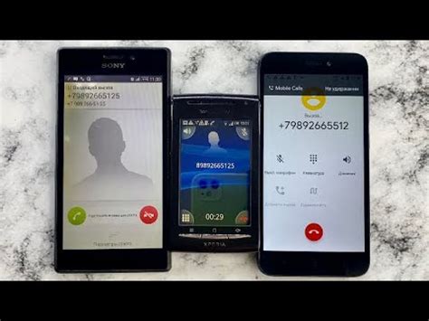 Phones Calling Each Other Sony D Sony Xperia E Redmi Go Youtube