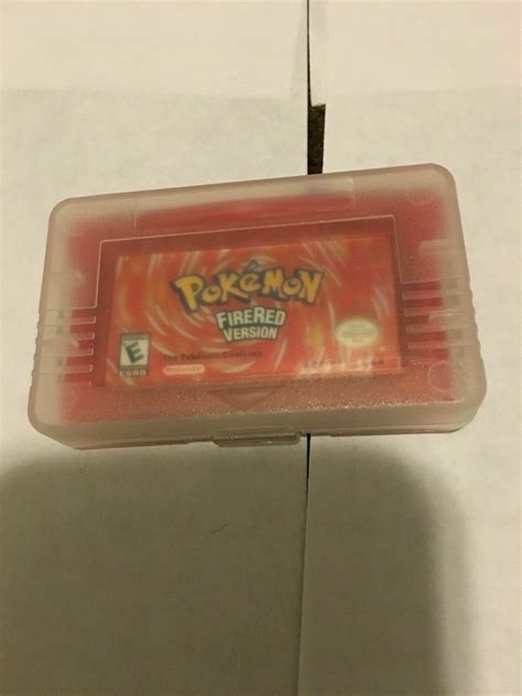 Pokemon Gba Carts Emerald Ruby Sapphire Leaf Green Fire Red