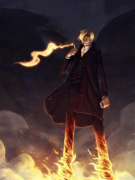 Can sanji survive being on fire? : r/OnePiecePowerScaling