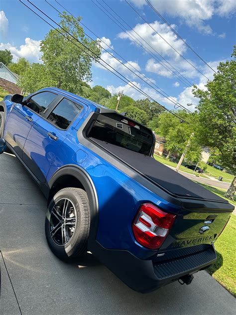 I Finally Got The Satin Black Rear Cab Spoiler Mavericktruckclub