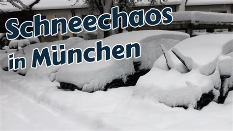 Schneechaos In M Nchen Durch Starkschneef Lle Am Dezember