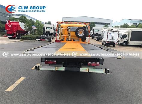 China Faw X Tons Tilt Tray Flatbed Towing Ttruck Manufacturers