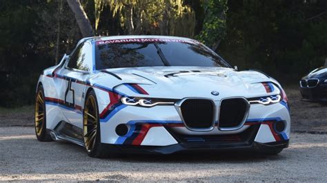 BMW 3 0 CSL Hommage R Is Ready For Racing At Pebble Beach Autoblog