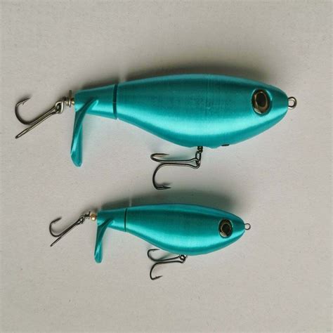 Free STL File Whopper Plopper 2 Fishing Lure One Piece Template To