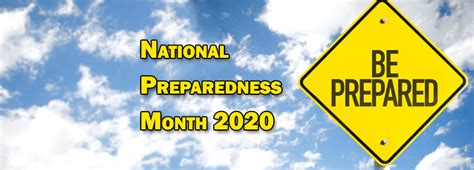 National Preparedness Month 2020 Ems Safety An Hsi Company