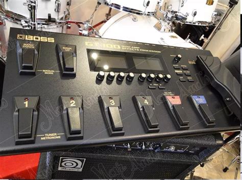 Boss Gt100 Pedalera Multiefectos Para Guitarra Eléctrica S 250000