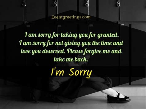 40 I’m Sorry Quotes to Apologize With Right Word – Events Greetings