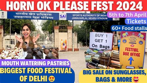 Horn Ok Please Fest 2024 Delhi JLN Stadium Delhi Horn Ok Fest 2024