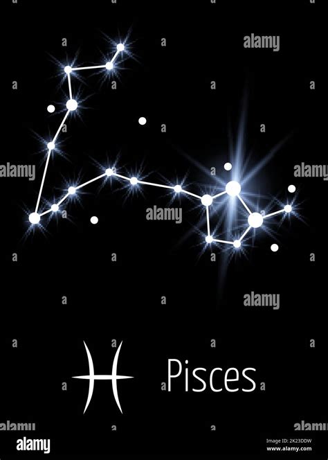 16 Pisces Constellation Drawing VirenManuela